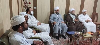 دیدار ائمه جمعه اهل سنت بندر لنگه با اداره تبلیغات اسلامی