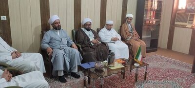 دیدار ائمه جمعه اهل سنت بندر لنگه با اداره تبلیغات اسلامی