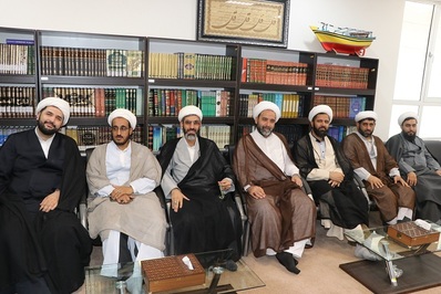 دیدار مدیران کل استان‌های تلفیقی سازمان تبلیغات اسلامی با امام جمعه بندرعباس