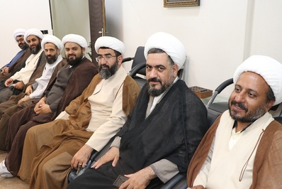 دیدار مدیران کل استان‌های تلفیقی سازمان تبلیغات اسلامی با امام جمعه بندرعباس