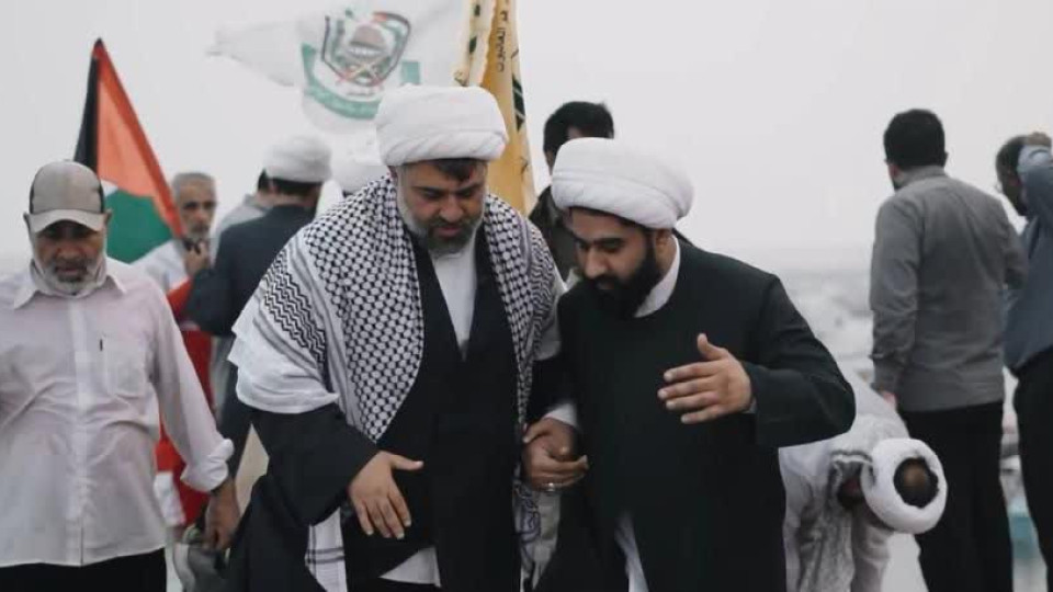 حضور کاروان یاران ناوگان آزادی بخش صمود در شهرستان بندرلنگه