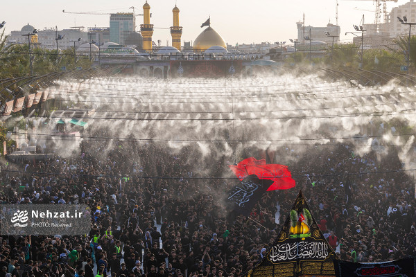 مراسم اربعین حسینی در بین‌الحرمین برگزار شد