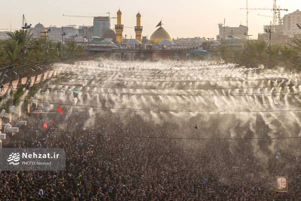 مراسم اربعین حسینی در بین‌الحرمین برگزار شد