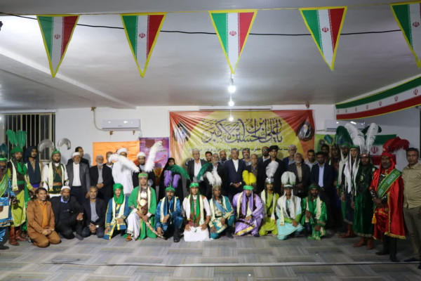 تکریم ۳۰ شبیه‌خوان حضرت علی اکبر (ع) در هرمزگان